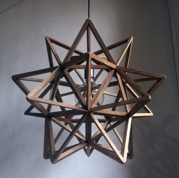 Pandora Stellated Icosahedron pendant lamp